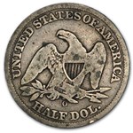 1858-O Liberty Seated Half Dollar Good