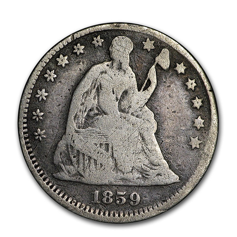 Buy 1859 Liberty Seated Half Dime VG | APMEX