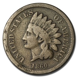 Buy 1860 Indian Head Cent Pointed Bust VG | APMEX