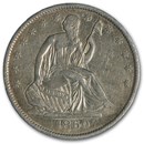 1860-O Liberty Seated Half Dollar AU (Details)