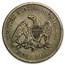 1860-O Liberty Seated Half Dollar XF