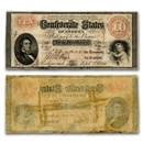 1861 $10.00 (T-24) R. M. T. Hunter Very Fine Cancelled