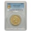 1861 $10 Clark Gruber Colorado Gold Rush AU-55 PCGS