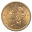 1861 $20 Liberty Gold Double Eagle MS-61 PCGS