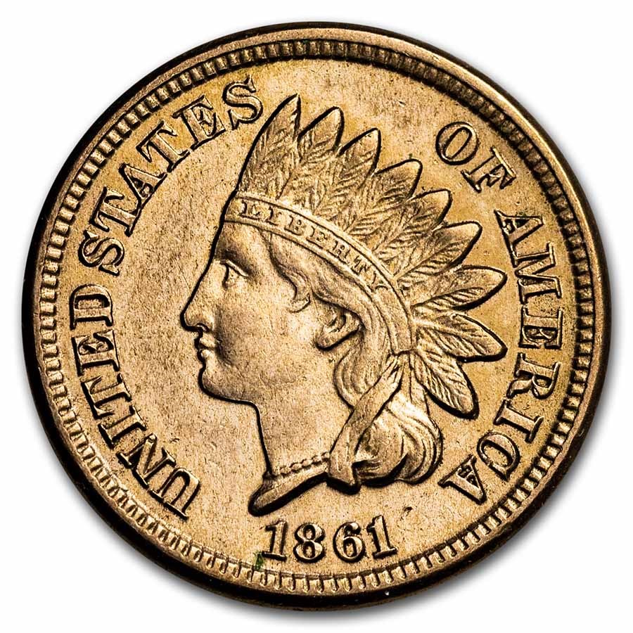 Buy 1861 Indian Head Cent AU Details | APMEX