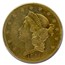 1861-O $20 Liberty Gold Double Eagle XF-45 PCGS