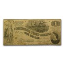 1862 $1.00 (T-44) Steamship at Sea, Lucy Pickens Fine