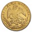 1862-Go YF Federal Republic of Mexico Gold 8 Escudos XF