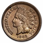 1862 Indian Head Cent BU