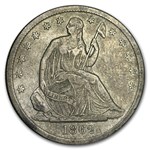 1862-S Liberty Seated Half Dollar XF