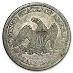 1862-S Liberty Seated Half Dollar XF