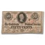 1863 50 Cents (T-63) Jefferson Davis VF