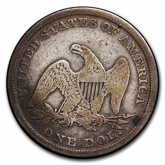 Buy 1863 Liberty Seated Dollar VG | APMEX