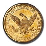 1863-S $5 Liberty Gold Half Eagle AU-58 PCGS