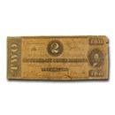 1864 $2.00 (T-70) Judah P. Benjamin VG