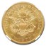 1864 $20 Liberty Gold Double Eagle AU-55 NGC