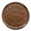 1864 Cincinnati OH F. Sheen Grocer Civil War Token MS-65 NGC (BN)