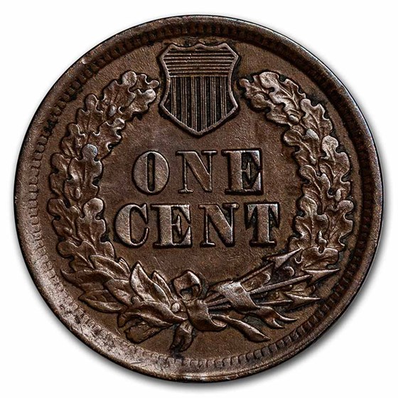 Buy 1864 Indian Head Cent Au L On Ribbon Apmex