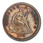 1864 Liberty Seated Quarter MS-66+ PCGS CAC