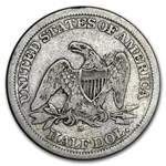 1864-S Liberty Seated Half Dollar Fine