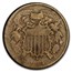 1864 Two Cent Piece Small Motto VG