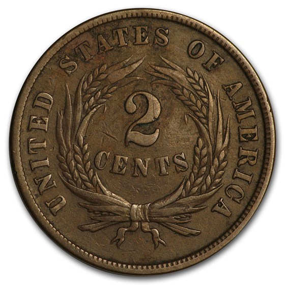 Buy 1864 Two Cent Piece Small Motto XF | APMEX