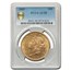 1865 $20 Liberty Gold Double Eagle AU-58 PCGS