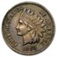 1865 Indian Head Cent AU