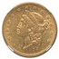 1866 $20 Liberty Gold Double Eagle AU-53 NGC (w/Motto)