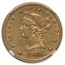 1866-S $10 Liberty Gold Eagle AU-55 NGC (No Motto)
