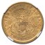 1866-S $20 Liberty Gold Double Eagle w/Motto XF-45 NGC