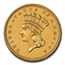 1867 $1 Indian Head Gold Dollar PF-66 Cameo NGC