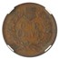 1867 Indian Head Cent AU-50 NGC (Brown)
