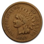 1867 Indian Head Cent Fine