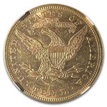 1868 $10 Liberty Gold Eagle MS-60 NGC