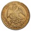 1868-Go YF Federal Republic of Mexico Gold 8 Escudos AU