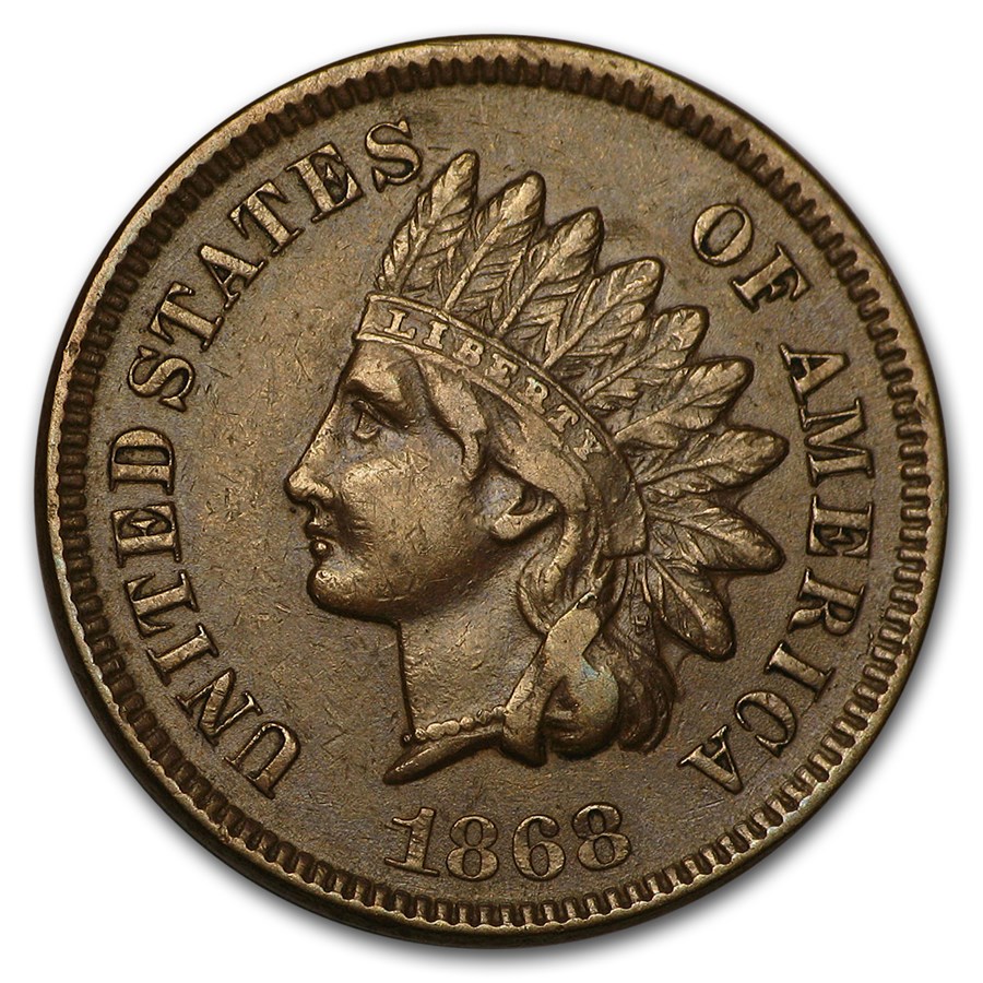 Buy 1868 Indian Head Cent XF | APMEX