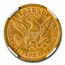 1868-S $5 Liberty Gold Half Eagle MS-61 NGC