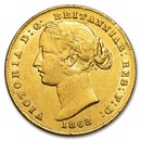 1868-SY Australia Gold Sovereign Victoria AU