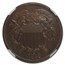 1868 Two Cent Piece PF-66 NGC (Brown)