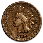 1869 Indian Head Cent VG