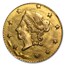 1869 Liberty Round 50 Cent Gold AU-58 NGC (BG-1009)