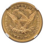 1870 $10 Liberty Gold Eagle AU-58 NGC