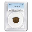 1870 Indian Head Cent XF-40 PCGS