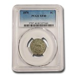 1870 Shield Nickel XF-40 PCGS