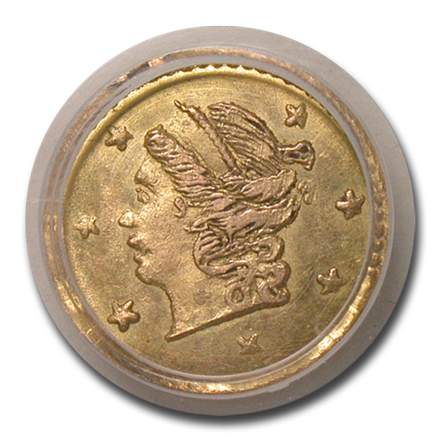 buy-1871-liberty-round-25-cent-gold-ms-64-pcgs-bg-812-apmex