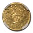 1871 Liberty Round 25 Cent Gold MS-65 NGC (PL, BG-857)