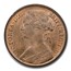 1872 Great Britain Penny Victoria MS-65 NGC (Brown)