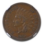 1872 Indian Head Cent AU-53 NGC (Brown)