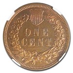 1872 Indian Head Cent PF-65 NGC CAC (Brown)